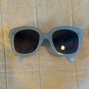 Celine $460 New Audrey sunglasses baby blue CL40002U